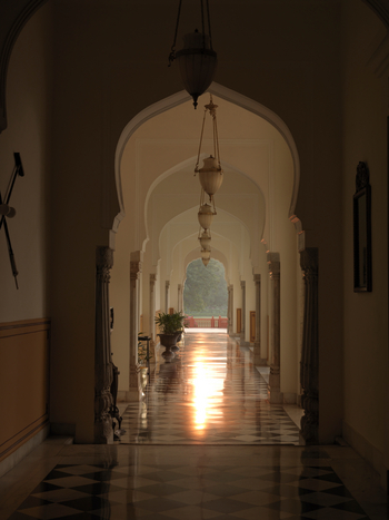 Rambagh Palace: Innenansichten