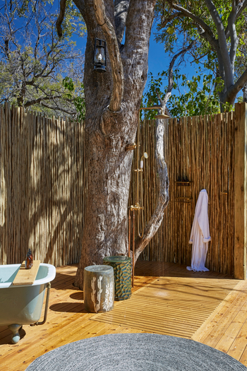 Tuludi Camp: Außendusche