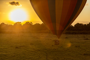 Angama Mara: Heißluftballon