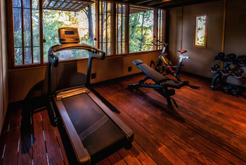 Chitabe Camp: Fitnessraum