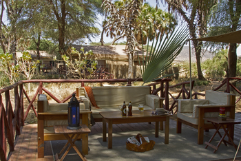 Elephant Bedroom Camp: Openair Lounge