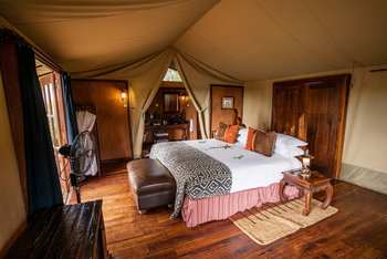 Elewana Serengeti Migration Camp: Schlafzimmer