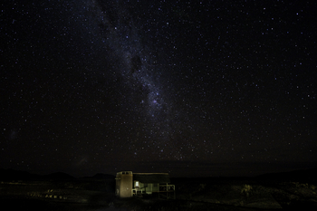 Kulala Desert Lodge: Sternenhimmel
