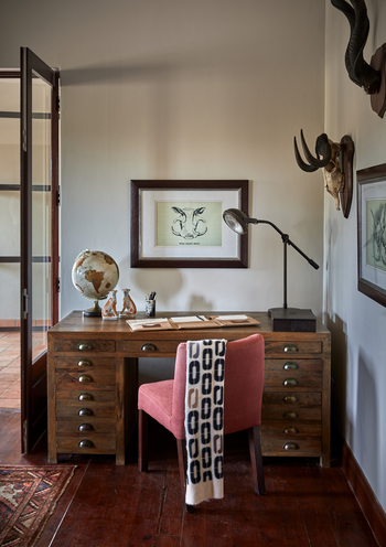 Kwandwe Melton Manor: Schreibtisch