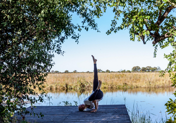 Nambwa Tented Lodge: Yoga