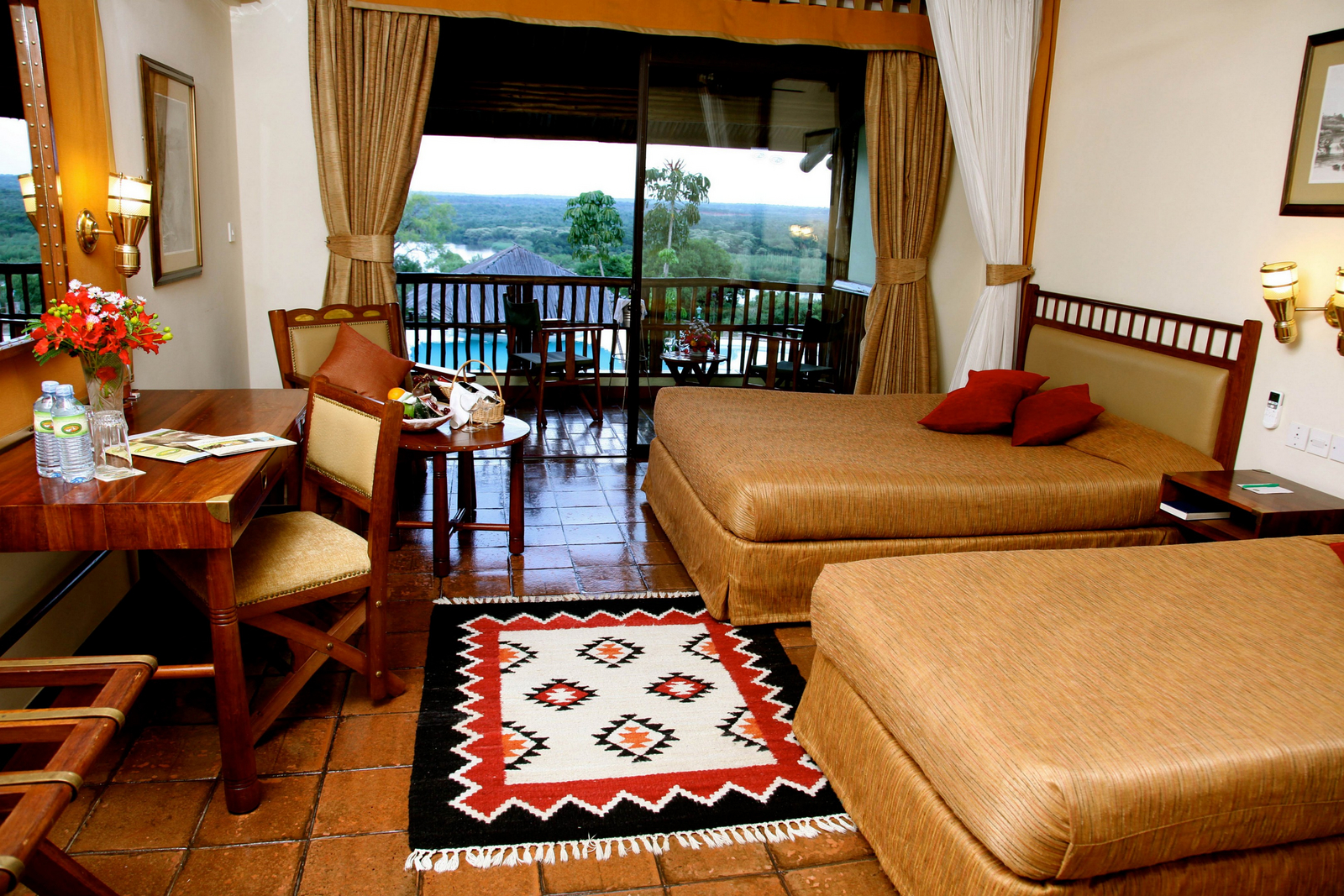 Paraa Safari Lodge Paraa Safari Lodge: Einzelbetten