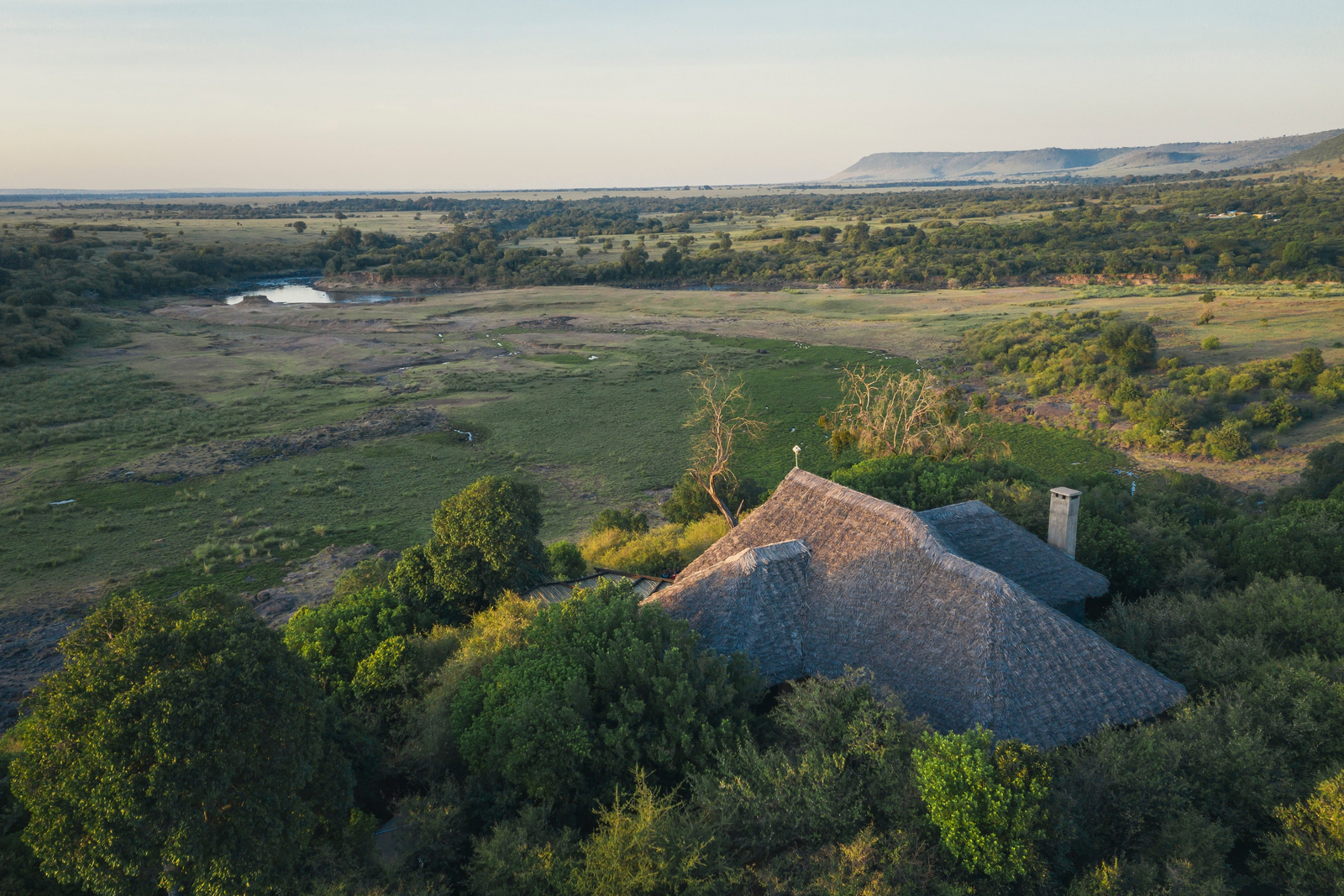Tangulia Mara Camp Tangulia Mara Camp: Zelt von oben