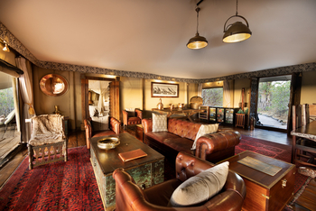 The Dhow Suite at Zarafa: Lounge