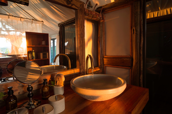 Tubu Tree Camp: Waschtisch