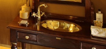 Elewana Elephant Pepper Camp Elewana Elephant Pepper Camp: Waschtisch