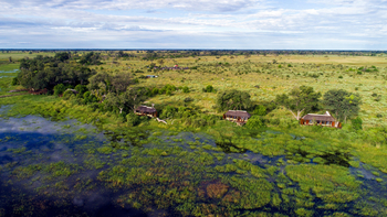 Mapula Lodge: Luftbild