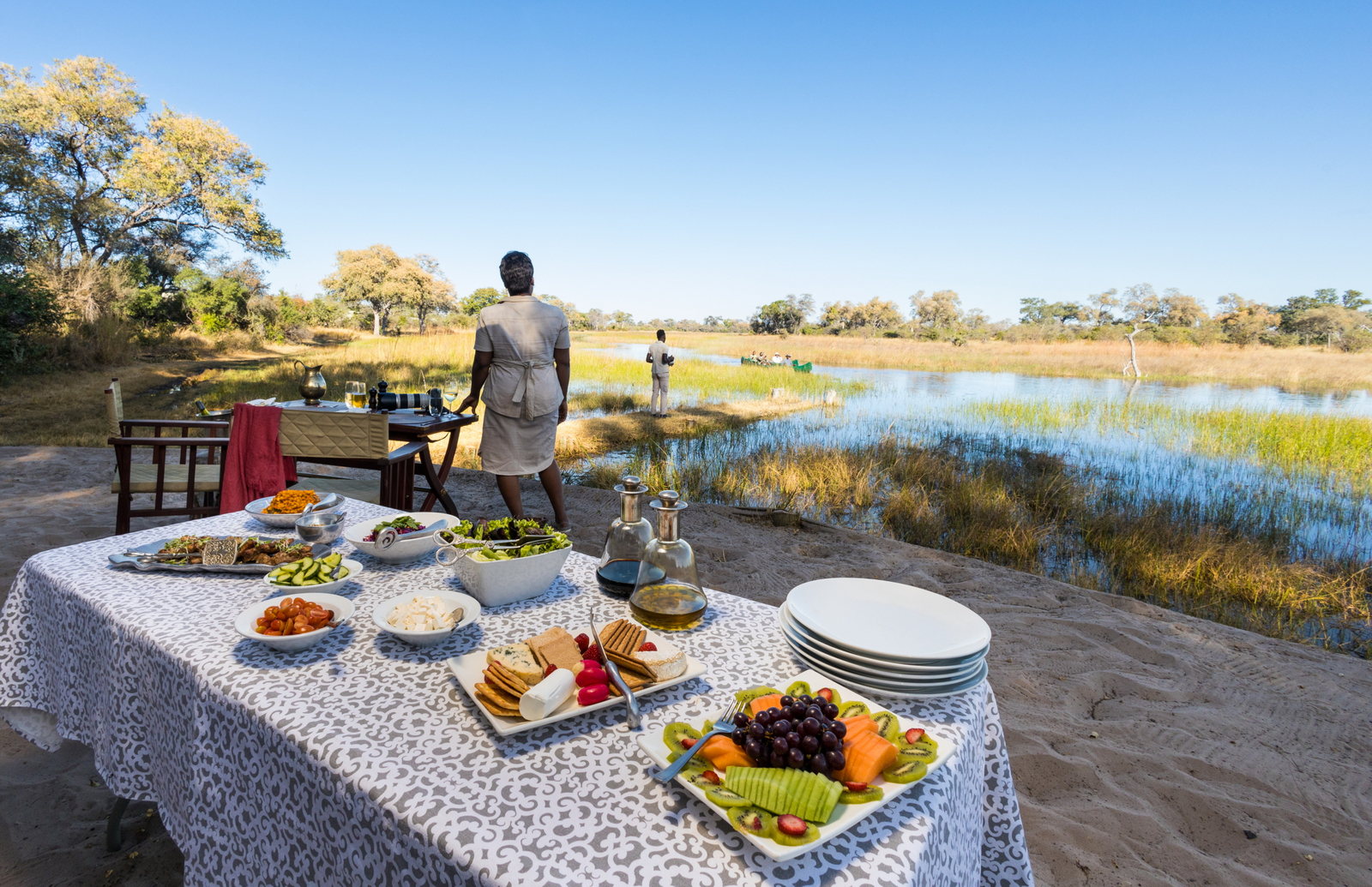Okavango Explorers Camp Okavango Explorers Camp: Lunch im Bush