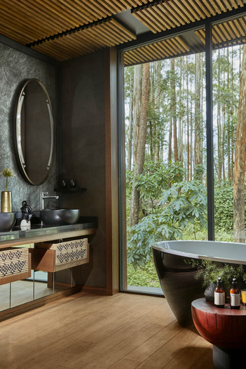 One and Only Gorilla's Nest: Badezimmer mit Ausblick