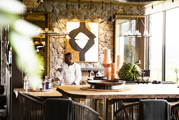 Singita Kwitonda Lodge: Bar