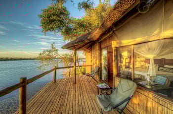 Xugana Island Lodge: Gästezimmer