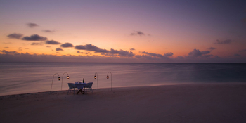 Azura Benguerra Island: Privates Abendessen am Strand