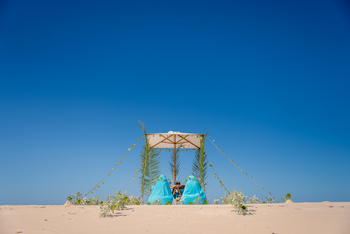 Azura Benguerra Island: Strandpicknick