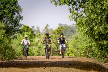 Bagh Villas: Radtour durch die Agrarlandschaft