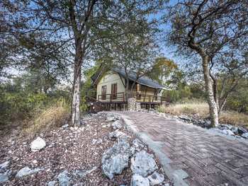 Mushara Outpost: Zugang zu einer Gästehütte