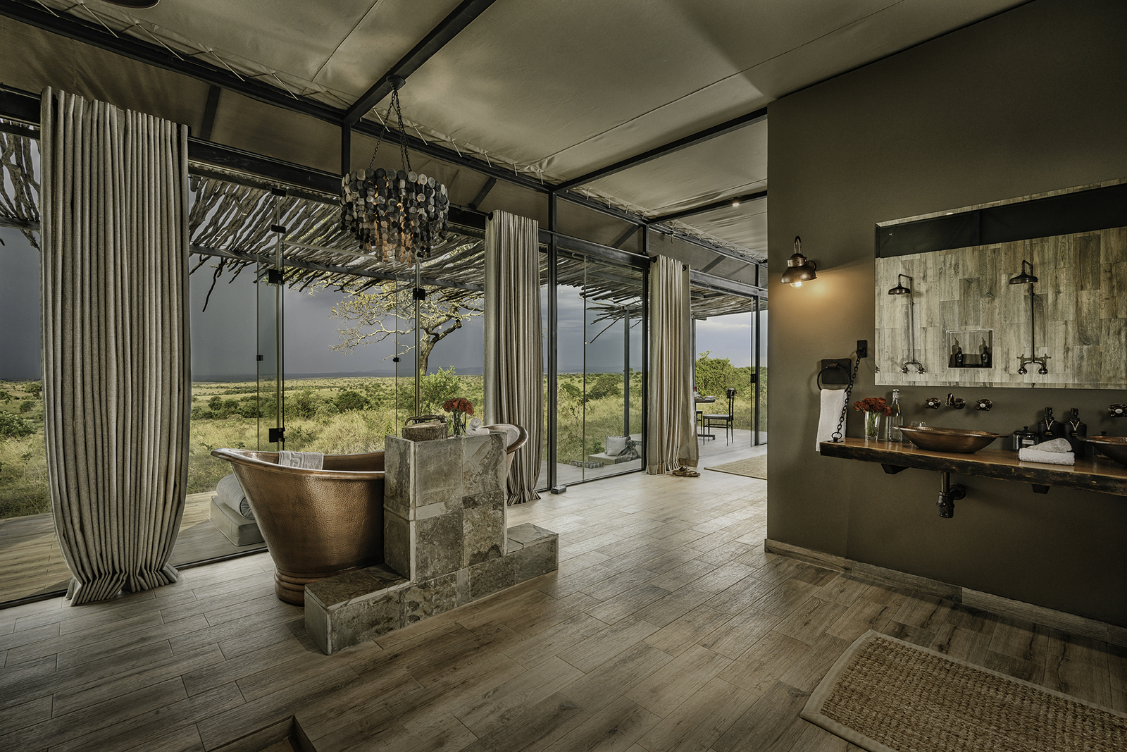 Nimali Mara Camp Nimali Mara Camp: Privates Badezimmer