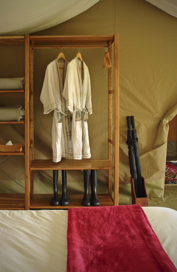 Ol Pejeta Bush Camp: Garderobe