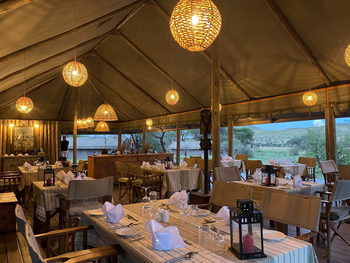 Ronjo Camp: Speisesaal