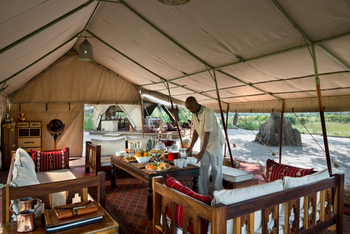 Selinda Explorers Camp Selinda Explorers Camp: Frühstück