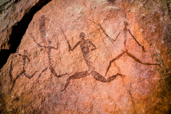 Singita Pamushana Lodge: Felsmalereien