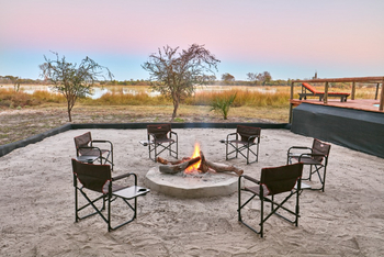 Xaoo Safari Camp: Feuerplatz