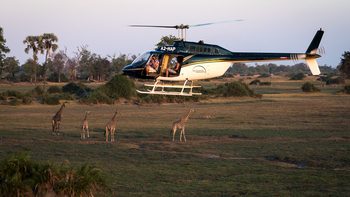Atzaro Okavango Camp: Scenic Heli Flight