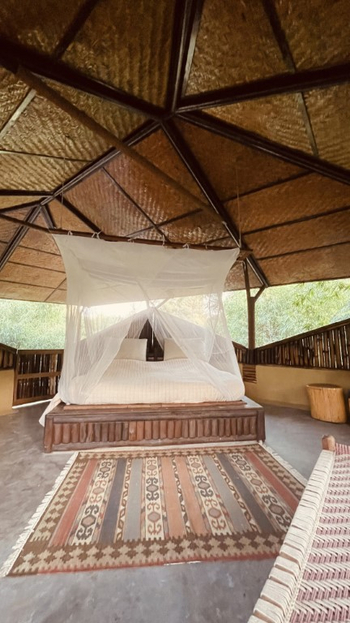 Forsyth Lodge Forsyth Lodge: Tagesbett im Machaan Cottage