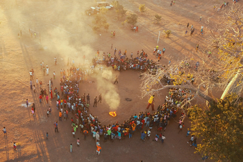 Kanyemba Lodge: Im Dorf