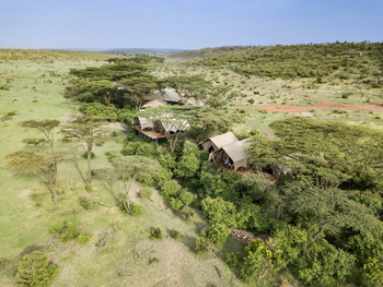 Mara Nyika Camp: Gästezelte unter Akazien