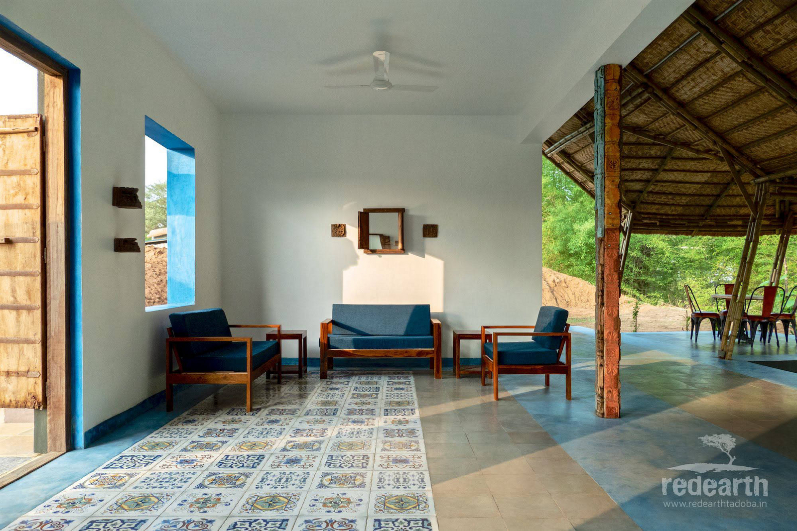 Red Earth Tadoba Red Earth Tadoba: Sitzgruppe