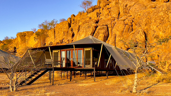 Twyfelfontein Adventure Camp: Premium Tent auf Plattform