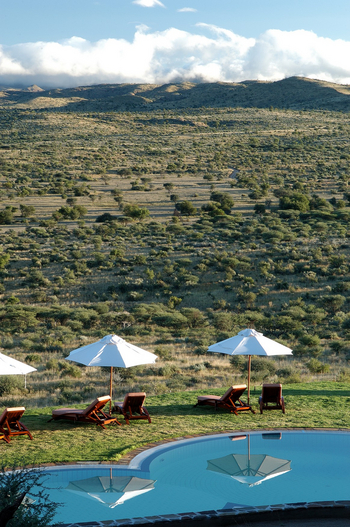 GocheGanas: Aussicht vom Pool