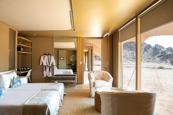 Hoanib Skeleton Coast Camp: Zimmer mit Doppelbett