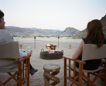 Hoanib Valley Camp Hoanib Valley Camp: Lagerfeuer