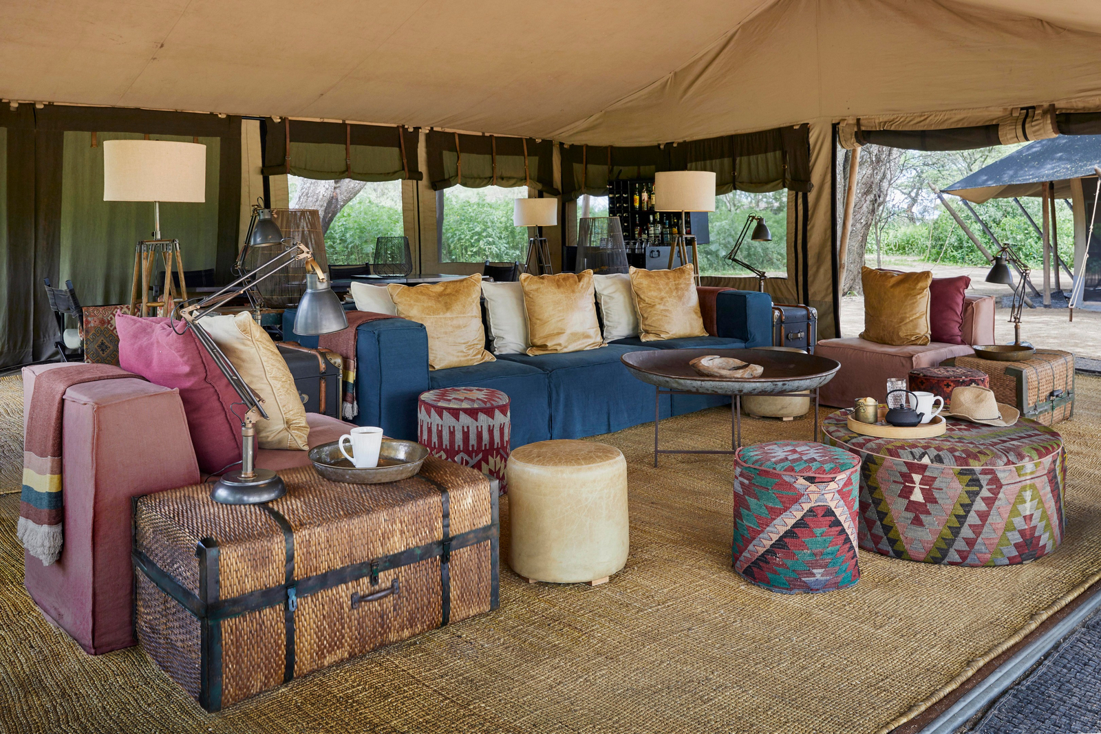 Legendary Nyasi Tented Camp Legendary Nyasi Tented Camp: Main Lounge