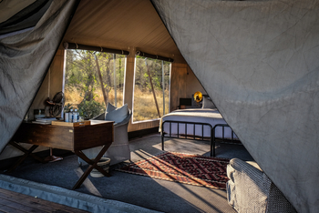 Little Machaba Camp: Gästezeltinterieur