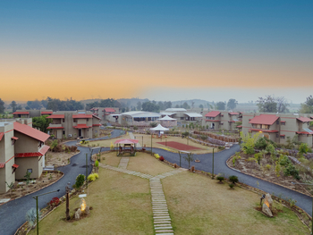 Tathastu Resort Satpura: Luftbild