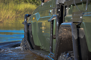 Duba Plains Camp: Tiefes Wasser