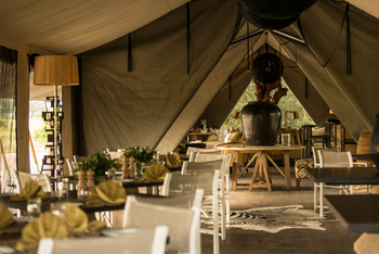 Gomoti Plains Camp: Zentrale Einrichtungen