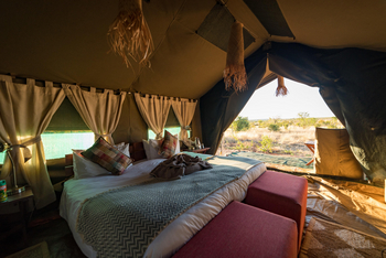 Hwange Bush Camp: Doppelzelt