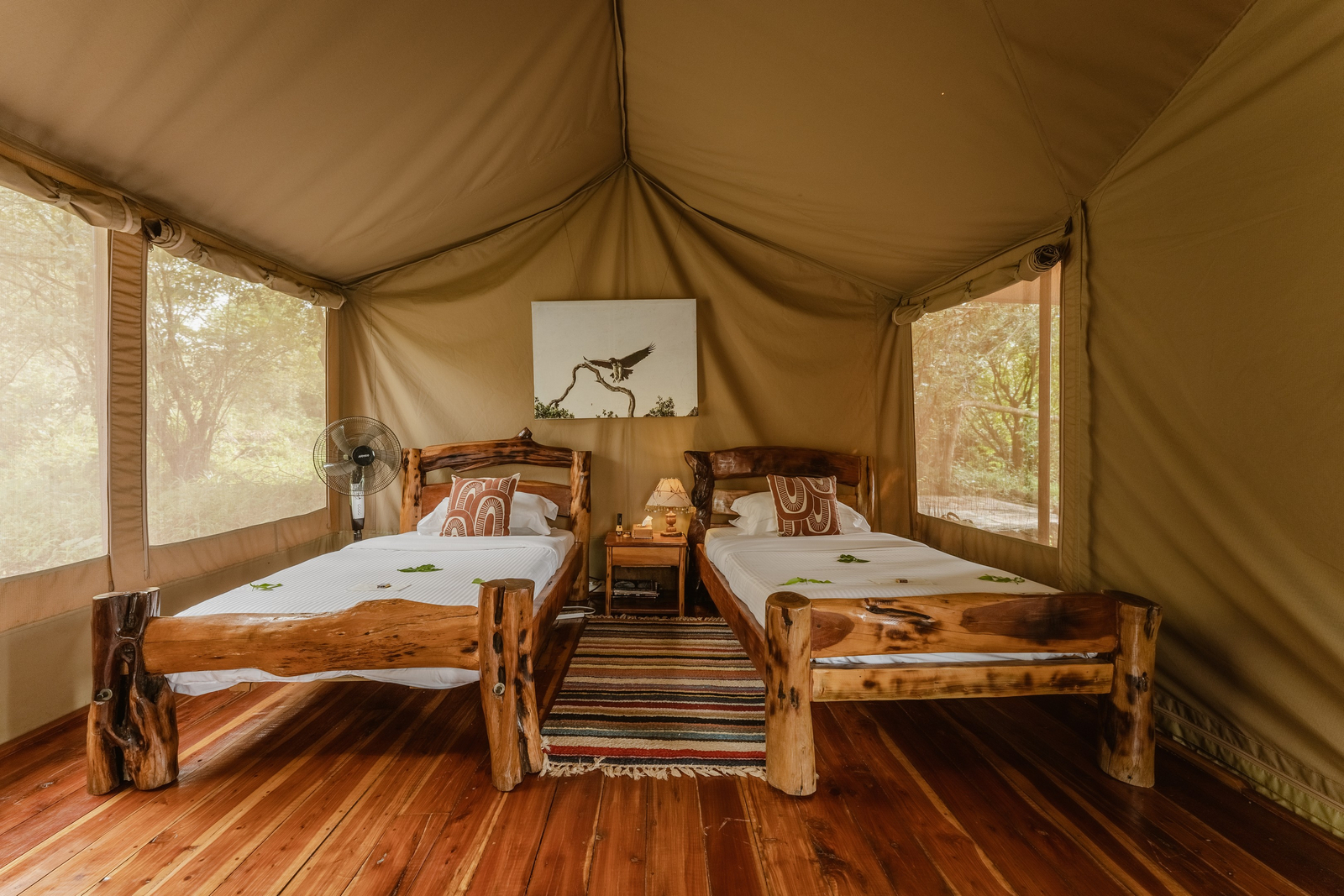 Tangulia Mara Camp Tangulia Mara Camp: Einzelbetten frontal