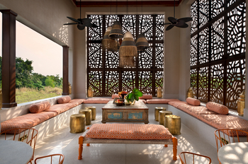 Aramness Aramness: Pool Sit-out mit Jali Screens