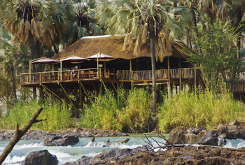 Epupa Falls Lodge: Hauptgebäude