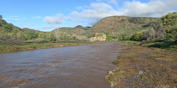 Huab Lodge: Sltene Regenfälle