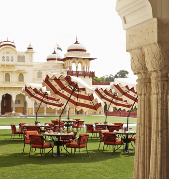 Rambagh Palace: Außenansichten