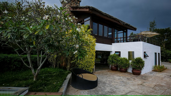 The Serai Bandipur: Gebäudeseite